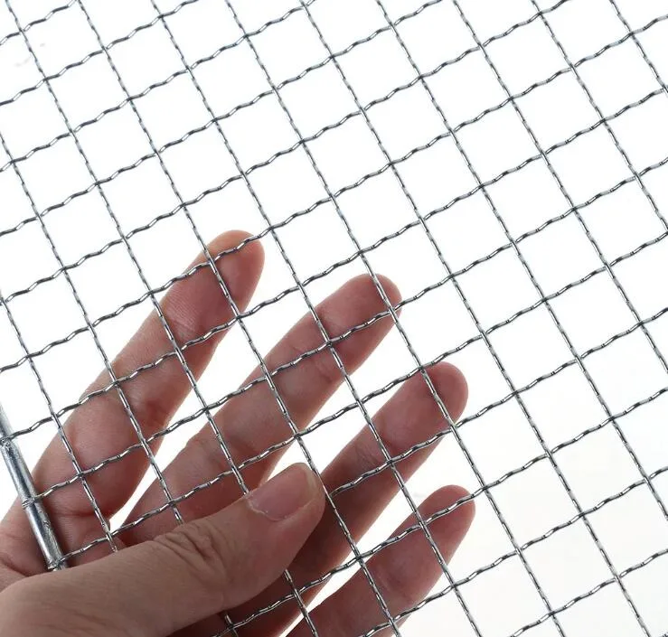 Mild Steel Galvanized Wire Barbecue Grill Mesh