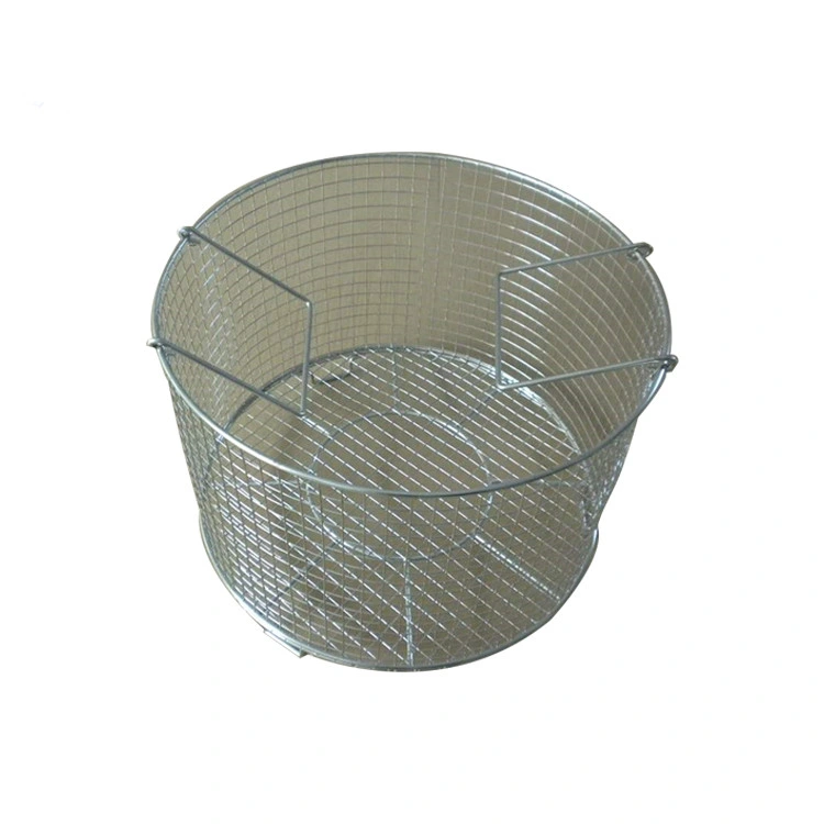 Stainless Steel Wire Mesh Fruit Basket for Storage