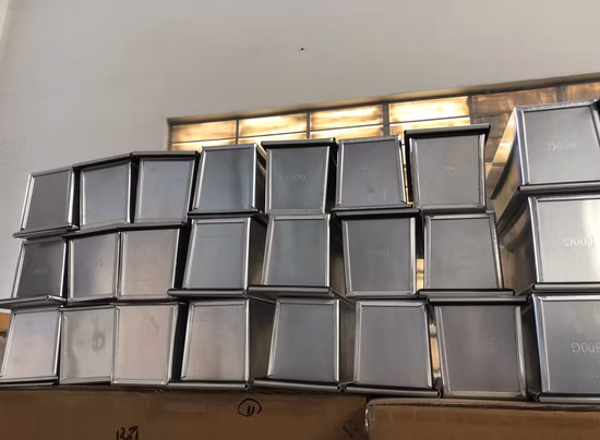 Assadeira personalizada 5 cavidades alumínio alusteel antiaderente ondulado torradas sanduíche pão assadeira com tampa