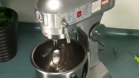 Máquina de panificação elétrica Equipamento de padaria industrial Suporte em espiral para alimentos Planetário Ovo Bolo Assadeira Misturador de massa para cozinha